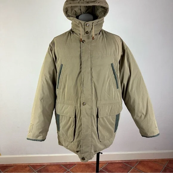 Members Only Down and Feather Hooded Field Jacket
